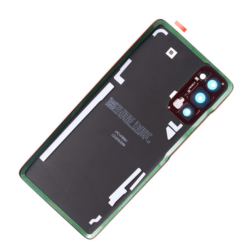 Rear Cover Glass For Samsung Galaxy S20 FE / 5G G780F / G781B GH82-24223E/GH82-24263E (Gold)-Cloud Red Rear Cover Glass For Samsung Galaxy S20 FE / 5G G780F / G781B GH82-24223E/GH82-24263E (Gold)-Cloud Red